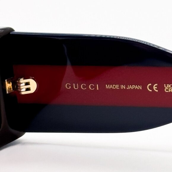 NEW GUCCI GG1860S 002 HAVANA BLUE RED UNISEX SUNGLASSES GUCCI main image 6